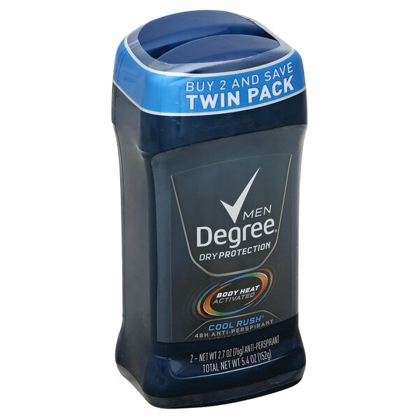 Degree MEN INVISIBLE SOLID FOR MEN COOL RUSH, 2PK 588563